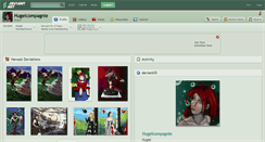Desktop Screenshot of hugelcompagnie.deviantart.com