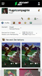 Mobile Screenshot of hugelcompagnie.deviantart.com