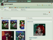 Tablet Screenshot of hugelcompagnie.deviantart.com