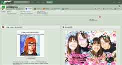 Desktop Screenshot of ninilatigrese.deviantart.com