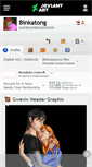 Mobile Screenshot of binkatong.deviantart.com