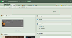 Desktop Screenshot of craicfiend.deviantart.com