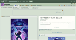 Desktop Screenshot of funymony.deviantart.com