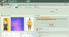 Desktop Screenshot of memorojo.deviantart.com