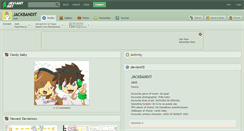 Desktop Screenshot of jackbandit.deviantart.com