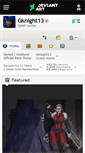 Mobile Screenshot of gknight13.deviantart.com