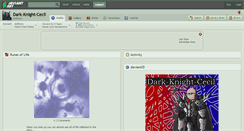 Desktop Screenshot of dark-knight-cecil.deviantart.com
