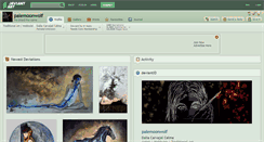 Desktop Screenshot of palemoonwolf.deviantart.com