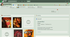 Desktop Screenshot of oninekohikari.deviantart.com