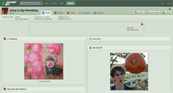 Desktop Screenshot of jesus-is-my-homeboy.deviantart.com