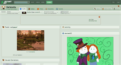 Desktop Screenshot of darianella.deviantart.com