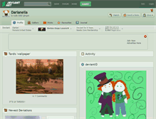 Tablet Screenshot of darianella.deviantart.com