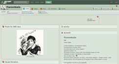 Desktop Screenshot of phantombeatle.deviantart.com
