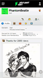 Mobile Screenshot of phantombeatle.deviantart.com