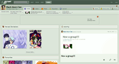 Desktop Screenshot of black-moon-clan.deviantart.com