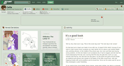 Desktop Screenshot of ceilla.deviantart.com