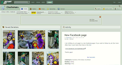 Desktop Screenshot of chochomaru.deviantart.com