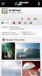 Mobile Screenshot of la-lamour.deviantart.com