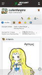 Mobile Screenshot of cullenfanpire.deviantart.com