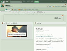 Tablet Screenshot of nurcum.deviantart.com