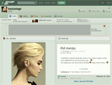 Tablet Screenshot of maykamagd.deviantart.com