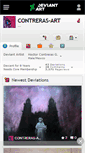 Mobile Screenshot of contreras-art.deviantart.com