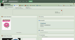 Desktop Screenshot of itempekat.deviantart.com