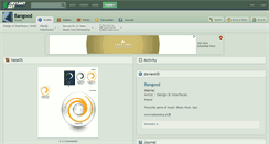 Desktop Screenshot of bangood.deviantart.com