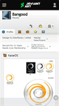 Mobile Screenshot of bangood.deviantart.com