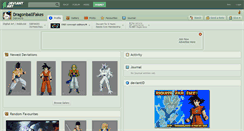 Desktop Screenshot of dragonballfakes.deviantart.com