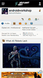 Mobile Screenshot of androidworkshop.deviantart.com