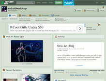Tablet Screenshot of androidworkshop.deviantart.com