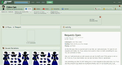 Desktop Screenshot of cidow-san.deviantart.com