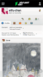 Mobile Screenshot of elfu-chan.deviantart.com