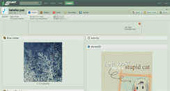 Desktop Screenshot of kaneko-yue.deviantart.com