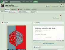 Tablet Screenshot of imperiumstar.deviantart.com