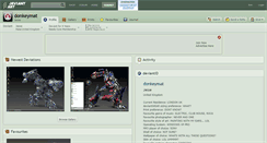 Desktop Screenshot of donkeymat.deviantart.com