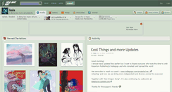 Desktop Screenshot of isaia.deviantart.com