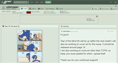 Desktop Screenshot of caliamyjapan.deviantart.com