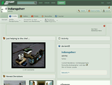 Tablet Screenshot of indiansgatherr.deviantart.com