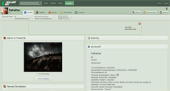 Desktop Screenshot of hahahax.deviantart.com