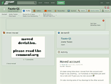 Tablet Screenshot of fausto-qs.deviantart.com