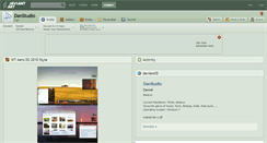 Desktop Screenshot of danstudio.deviantart.com