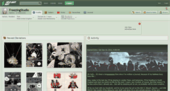 Desktop Screenshot of freezingstudio.deviantart.com