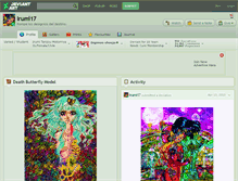 Tablet Screenshot of irumi17.deviantart.com