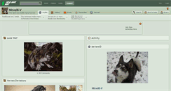 Desktop Screenshot of nirvelli-v.deviantart.com