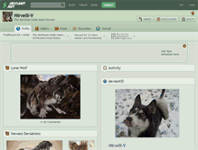 Tablet Screenshot of nirvelli-v.deviantart.com