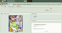 Desktop Screenshot of eikosalia.deviantart.com