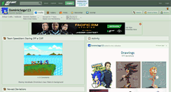 Desktop Screenshot of dominicsega123.deviantart.com