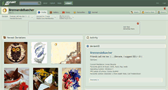 Desktop Screenshot of brennendebuecher.deviantart.com